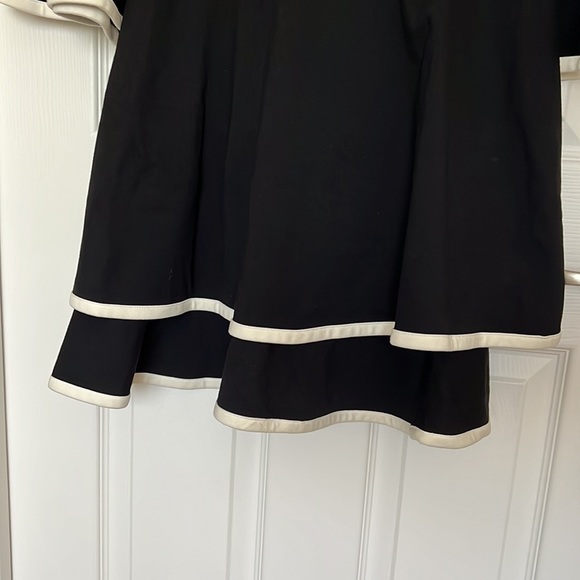 {Eliza J.} Black Bell Sleeve Ruffle Dress - Picture 3 of 4